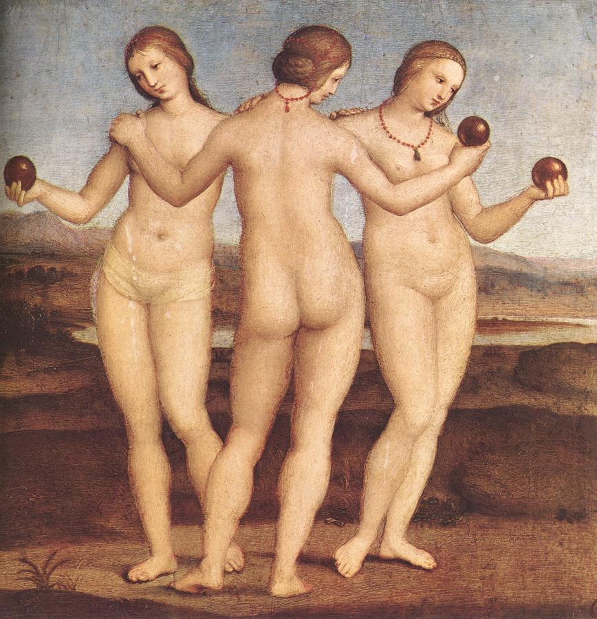 RAFFAELLO Sanzio The Three Graces F